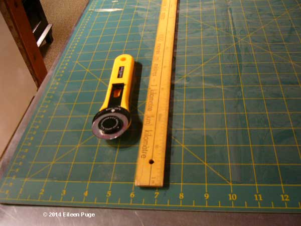 rotary cutter and yard stick